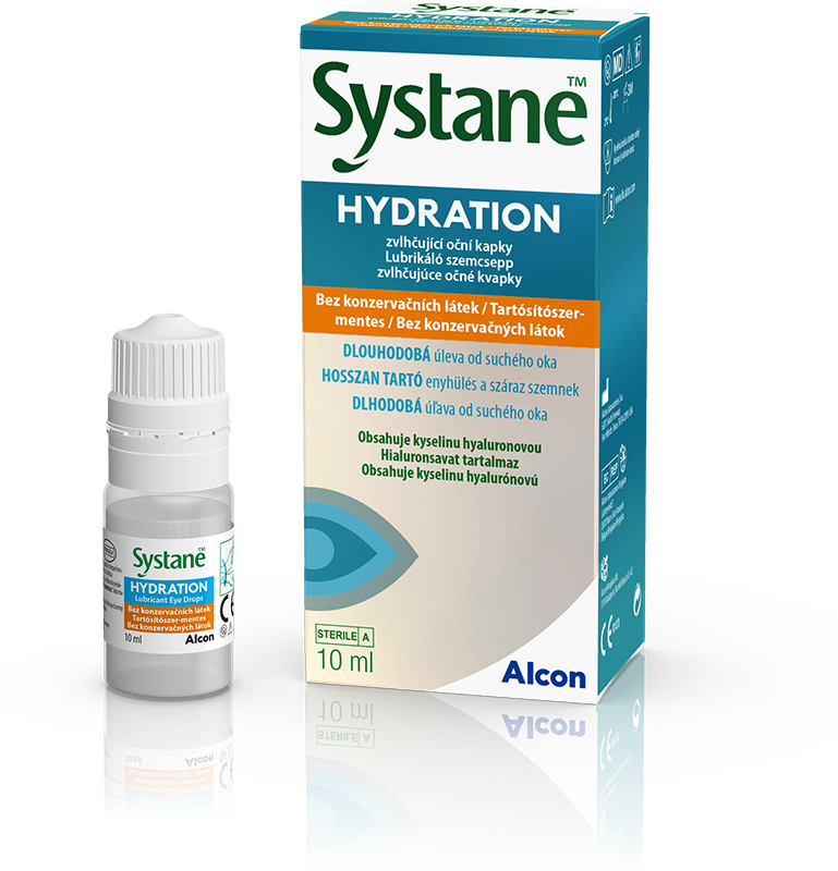 oční kapky systane hydration